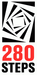 280 steps logo