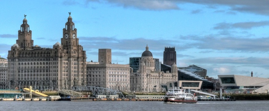 Liverpool skyline by Jimmy Guano