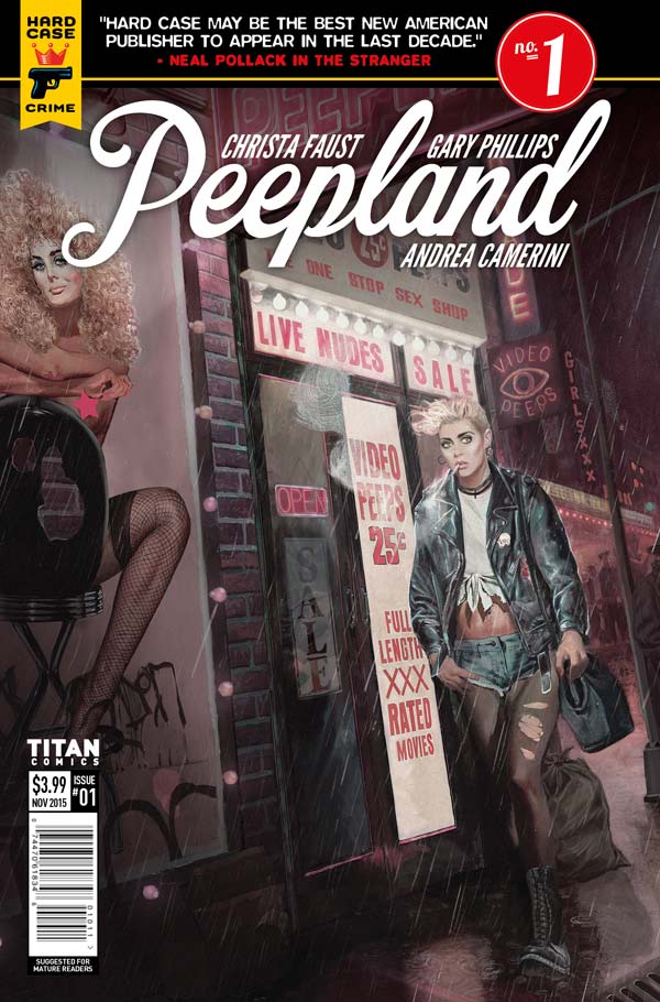 Peepland issue one cover by Fay Dalton 