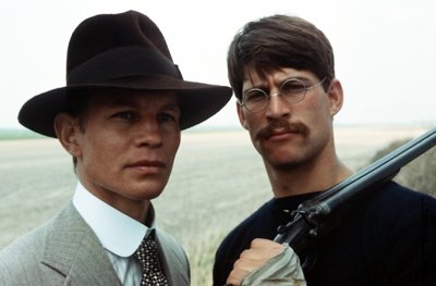 Michael York and Simon MacCorkindale in the 1979 film.