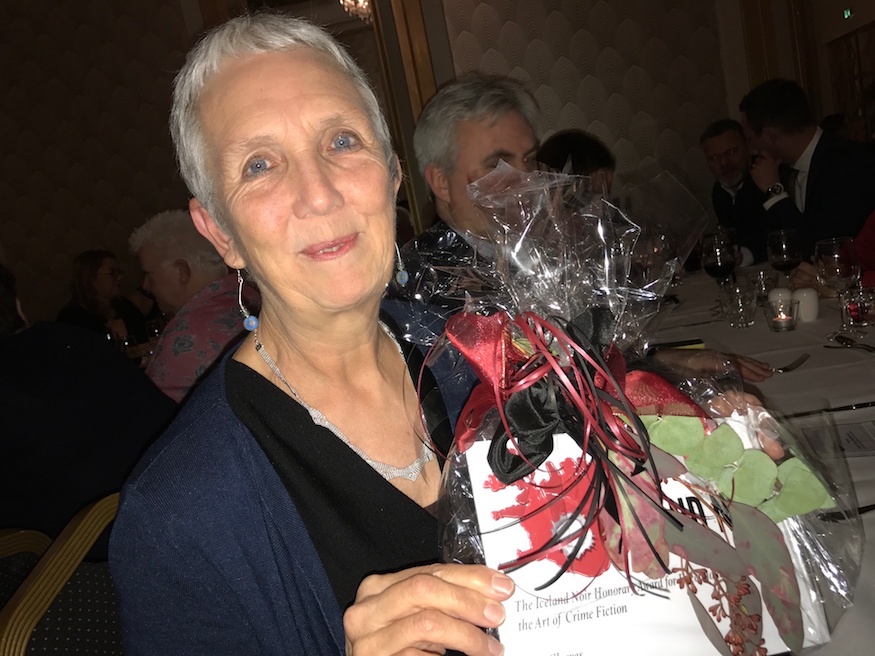 Ann Cleeves wins Iceland Noir's first honorary award for services to crime fiction